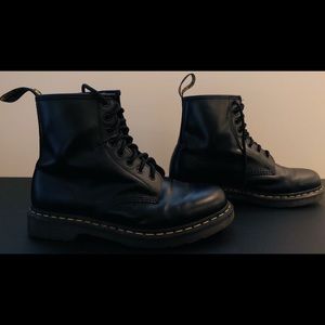 Doc Martens in Black. Size 9